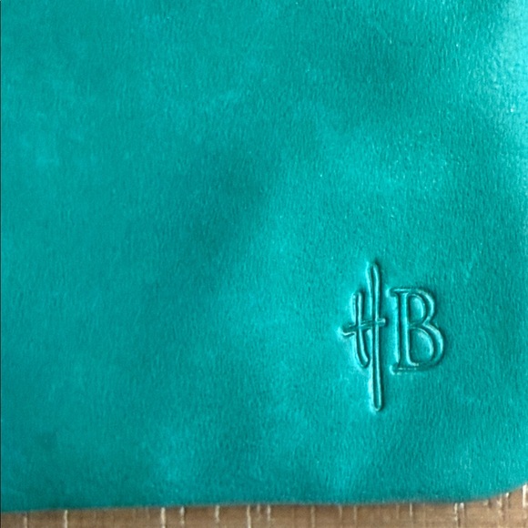 HButler Mighty Green Leather Wristlet - Picture 7 of 17